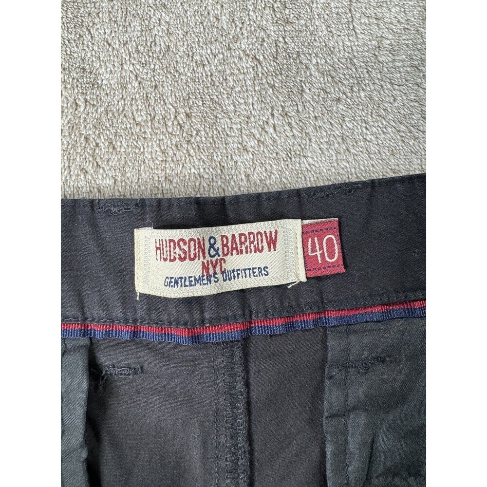 Hudson & Barrow Men’s Black Cargo Shorts Size 40 Lightweight Utility Outdoor - Picture 9 of 12